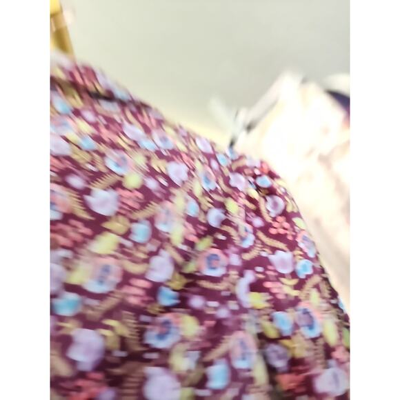 Free people Blazer Jacket 8 Velvet Floral Goth NWT Preppy Academia Grannycore - Picture 9 of 10